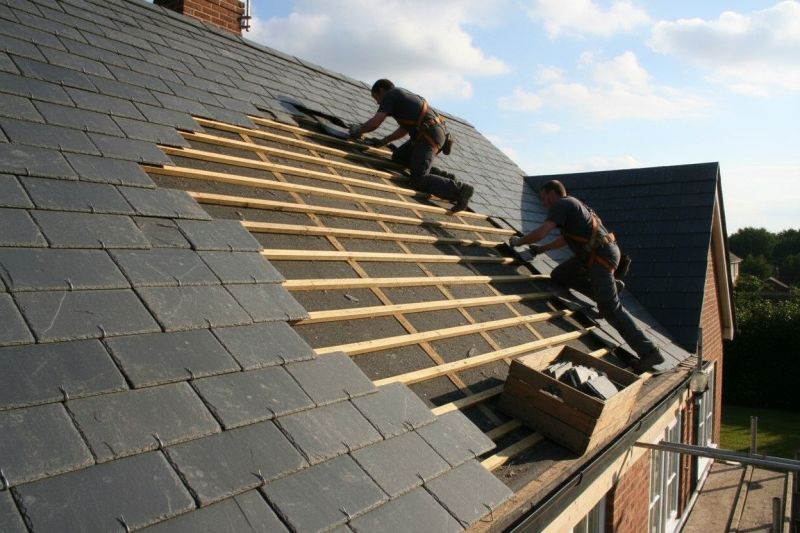 Slate Roof Construction detail